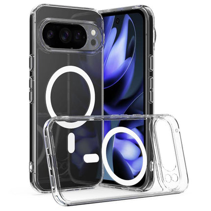 MagSafe Clear Acrylic PC Hybrid TPU Phone Case, For Google Pixel 11 Pro XL, For Google Pixel 11, For Google Pixel 11 Pro, For Google Pixel 10a, For Google Pixel 10 Pro XL, For Google Pixel 10 Pro, For Google Pixel 10, For Google Pixel 9a               ...
