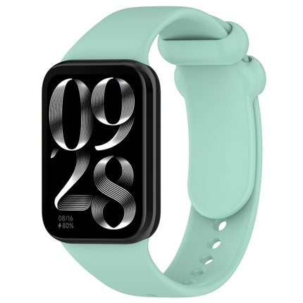 Solid Color Black Buckle Silicone Watch Band, For Xiaomi Band 10 Pro / Redmi Watch 6 / 5