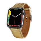 For Apple Watch Ultra 49mm / Series 8&7 45mm / SE 2&6&SE&5&4 44mm / 3&2&1 42mm / Gold
