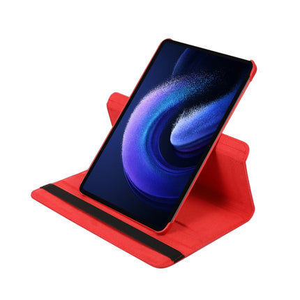 360 Degree Rotation Litchi Texture Leather Tablet Case, For Xiaomi Pad 6S Pro 12.4, For Xiaomi Redmi Pad SE