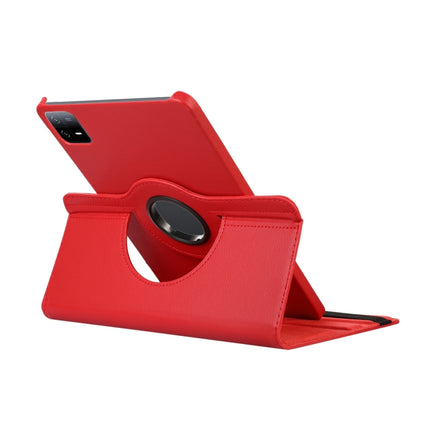 360 Degree Rotation Litchi Texture Leather Tablet Case, For Xiaomi Pad 6S Pro 12.4, For Xiaomi Redmi Pad SE