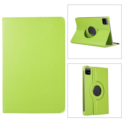 360 Degree Rotation Litchi Texture Leather Tablet Case, For Xiaomi Pad 7 Pro / Pad 7, For Xiaomi Redmi Pad Pro 12.1