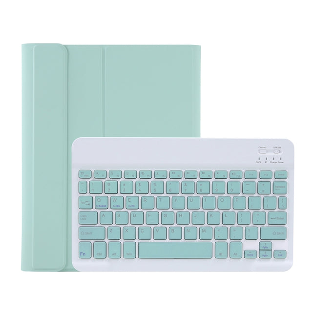 C-11B Funda protectora con teclado Bluetooth desmontable ABS de color caramelo para iPad Pro de 11 pulgadas (2020), con soporte y ranura para lápiz, para iPad Pro de 11 pulgadas (2020)
