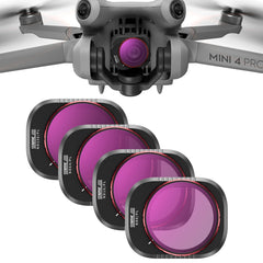 For DJI Mini 4 Pro STARTRC Drone Lens Filter, ND16/64/256, Adjustable CPL, Adjustable UV, 4 in 1 ND8/16/64/256PL, CPL ND8/16/32/64/256, CPL UV ND8/16/32/64