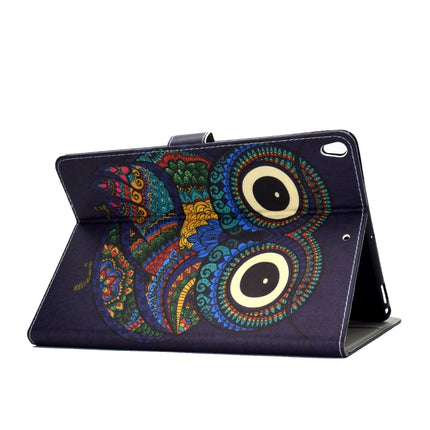 Colored Drawing Pattern Horizontal Flip PU Leather Case with Holder & Card Slot & Sleep / Wake-up Function