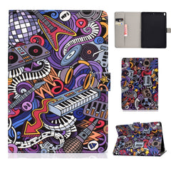 Colored Drawing Pattern Horizontal Flip PU Leather Case with Holder & Card Slot & Sleep / Wake-up Function, For iPad Pro 10.5 inch, For iPad Pro 11 (2020), For iPad Pro 11 (2018), For iPad 10.2