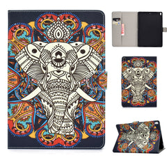 Colored Drawing Pattern Horizontal Flip PU Leather Case with Holder & Card Slot & Sleep / Wake-up Function, For iPad Pro 10.5 inch, For iPad Pro 11 (2020), For iPad Pro 11 (2018), For iPad 10.2