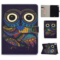 Colored Drawing Pattern Horizontal Flip PU Leather Case with Holder & Card Slot & Sleep / Wake-up Function, For iPad Pro 10.5 inch, For iPad Pro 11 (2020), For iPad Pro 11 (2018), For iPad 10.2