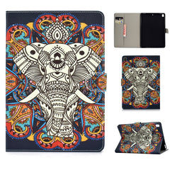 Colored Drawing Pattern Horizontal Flip PU Leather Case with Holder & Card Slot & Sleep / Wake-up Function, For iPad Pro 10.5 inch, For iPad Pro 11 (2020), For iPad Pro 11 (2018), For iPad 10.2