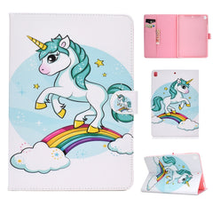 Colored Drawing Pattern Horizontal Flip PU Leather Case with Holder & Card Slot & Sleep / Wake-up Function, For iPad Pro 10.5 inch, For iPad Pro 11 (2020), For iPad Pro 11 (2018), For iPad 10.2