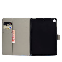 Colored Drawing Pattern Horizontal Flip PU Leather Case with Holder & Card Slot & Sleep / Wake-up Function, For iPad 9.7 (2017/2018) & Air 2 & Air, For iPad Mini 2019 & 4 & 3 & 2 & 1, For Samsung Galaxy Tab A 10.1 (2019) T510/T515