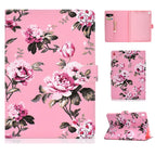 For iPad 9.7 (2017/2018) & Air 2 & Air / Pink Flowers