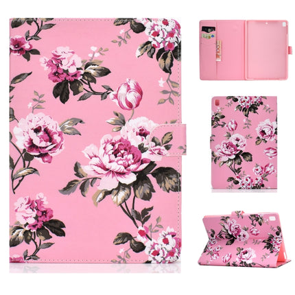 Colored Drawing Pattern Horizontal Flip PU Leather Case with Holder & Card Slot & Sleep / Wake-up Function
