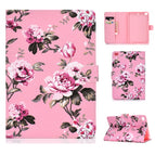For iPad Mini 2019 & 4 & 3 & 2 & 1 / Pink Flowers