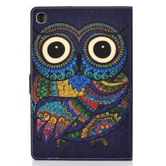 Colored Drawing Pattern Horizontal Flip PU Leather Case with Holder & Card Slot & Sleep / Wake-up Function, For Samsung Galaxy Tab A 10.1 (2019) T510/T515, For Samsung Galaxy Tab A 10.1 T580/T585 (2016), For Samsung Galaxy Tab A 10.5 T590/T595