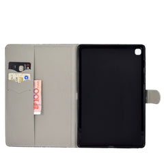 Colored Drawing Pattern Horizontal Flip PU Leather Case with Holder & Card Slot & Sleep / Wake-up Function, For Samsung Galaxy Tab A 10.1 (2019) T510/T515, For Samsung Galaxy Tab A 10.1 T580/T585 (2016), For Samsung Galaxy Tab A 10.5 T590/T595