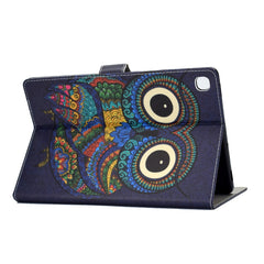 Colored Drawing Pattern Horizontal Flip PU Leather Case with Holder & Card Slot & Sleep / Wake-up Function, For Samsung Galaxy Tab A 10.1 (2019) T510/T515, For Samsung Galaxy Tab A 10.1 T580/T585 (2016), For Samsung Galaxy Tab A 10.5 T590/T595