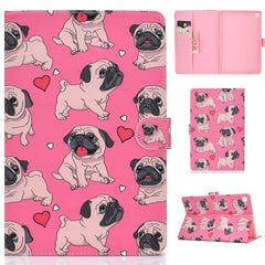 Colored Drawing Pattern Horizontal Flip PU Leather Case with Holder & Card Slot & Sleep / Wake-up Function, For Samsung Galaxy Tab A 10.1 (2019) T510/T515, For Samsung Galaxy Tab A 10.1 T580/T585 (2016), For Samsung Galaxy Tab A 10.5 T590/T595
