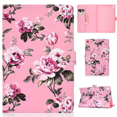 Colored Drawing Pattern Horizontal Flip PU Leather Case with Holder & Card Slot & Sleep / Wake-up Function, For iPad 9.7 (2017/2018) & Air 2 & Air, For iPad Mini 2019 & 4 & 3 & 2 & 1, For Samsung Galaxy Tab A 10.1 (2019) T510/T515