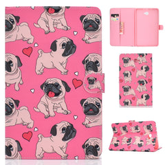 Colored Drawing Pattern Horizontal Flip PU Leather Case with Holder & Card Slot & Sleep / Wake-up Function, For Samsung Galaxy Tab A 10.1 (2019) T510/T515, For Samsung Galaxy Tab A 10.1 T580/T585 (2016), For Samsung Galaxy Tab A 10.5 T590/T595