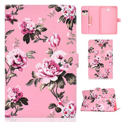 Colored Drawing Pattern Horizontal Flip PU Leather Case with Holder & Card Slot & Sleep / Wake-up Function, For Samsung Galaxy Tab A 10.1 (2019) T510/T515, For Samsung Galaxy Tab A 10.1 T580/T585 (2016), For Samsung Galaxy Tab A 10.5 T590/T595