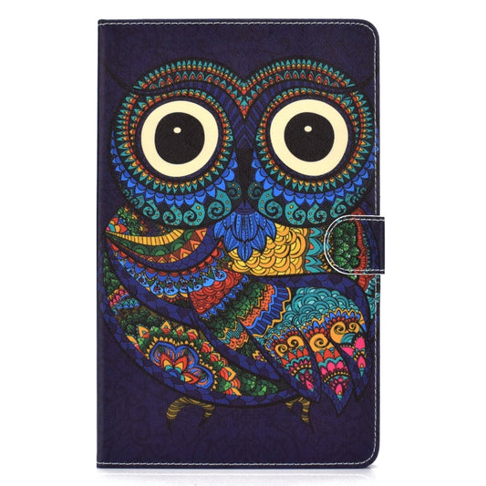 Colored Drawing Pattern Horizontal Flip PU Leather Case with Holder & Card Slot & Sleep / Wake-up Function, For Samsung Galaxy Tab A 10.5 T590/T595, For Samsung Galaxy Tab S5e 10.5 T720 / T725, For Amazon Kindle Fire HD 8 2016/2017