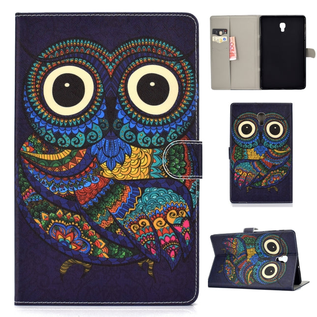 Colored Drawing Pattern Horizontal Flip PU Leather Case with Holder & Card Slot & Sleep / Wake-up Function, For Samsung Galaxy Tab A 10.1 (2019) T510/T515, For Samsung Galaxy Tab A 10.1 T580/T585 (2016), For Samsung Galaxy Tab A 10.5 T590/T595