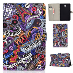 Colored Drawing Pattern Horizontal Flip PU Leather Case with Holder & Card Slot & Sleep / Wake-up Function, For Samsung Galaxy Tab A 10.5 T590/T595, For Samsung Galaxy Tab S5e 10.5 T720 / T725, For Amazon Kindle Fire HD 8 2016/2017