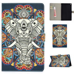 Colored Drawing Pattern Horizontal Flip PU Leather Case with Holder & Card Slot & Sleep / Wake-up Function, For Samsung Galaxy Tab A 10.5 T590/T595, For Samsung Galaxy Tab S5e 10.5 T720 / T725, For Amazon Kindle Fire HD 8 2016/2017