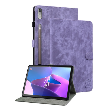 Tiger Pattern Flip Leather Tablet Case, For Lenovo Tab M11/Xiaoxin Pad 11 2024, For Lenovo Tab P12, For Lenovo Tab M10 5G 10.6 inch