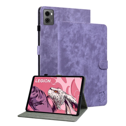 Tiger Pattern Flip Leather Tablet Case, For Lenovo Legion Y700 2023