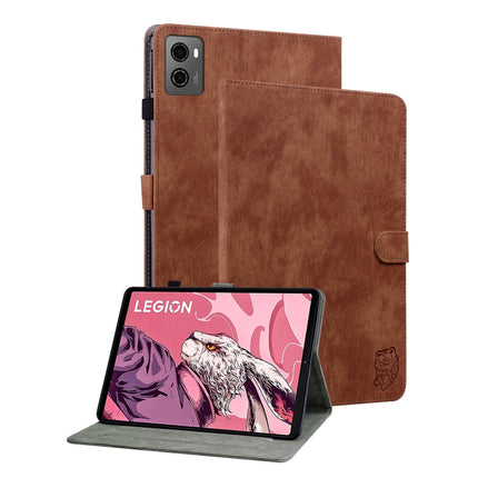 Tiger Pattern Flip Leather Tablet Case, For Lenovo Legion Y700 2023