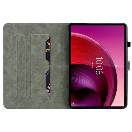 Tiger Pattern Flip Leather Tablet Case, For Lenovo Tab M11/Xiaoxin Pad 11 2024, For Lenovo Tab P12, For Lenovo Tab M10 5G 10.6 inch