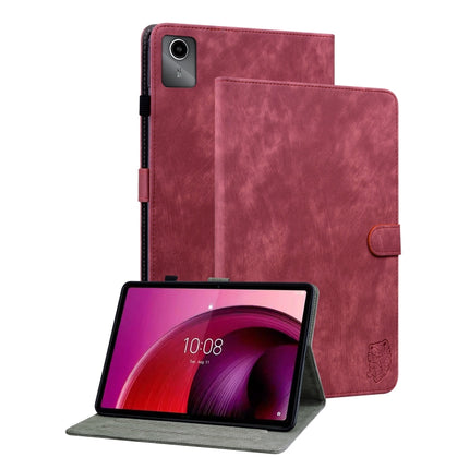 Tiger Pattern Flip Leather Tablet Case, For Lenovo Tab M11/Xiaoxin Pad 11 2024, For Lenovo Tab P12, For Lenovo Tab M10 5G 10.6 inch