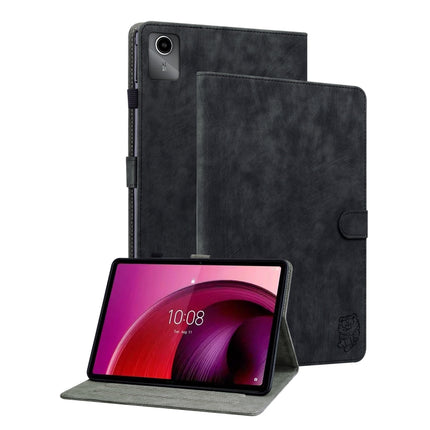 Tiger Pattern Flip Leather Tablet Case, For Lenovo Tab M11/Xiaoxin Pad 11 2024, For Lenovo Tab P12, For Lenovo Tab M10 5G 10.6 inch