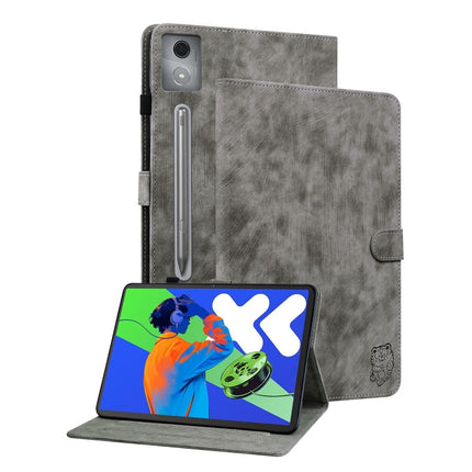 Tiger Pattern Flip Leather Tablet Case, For Lenovo Legion Y700 2025, For Lenovo Tab P12 Pro 12.7 2025, For Lenovo Tab K11 Plus