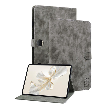 Embossed Tiger Pattern Leather Tablet Case, For Honor Pad 9 12.1, For Honor Pad X8 Pro/X9