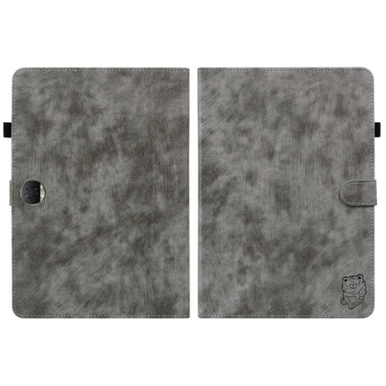Embossed Tiger Pattern Leather Tablet Case, For Honor Pad 9 12.1, For Honor Pad X8 Pro/X9