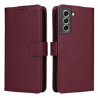For Samsung Galaxy S21 FE / Wine Red