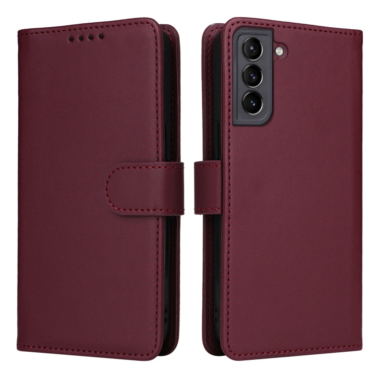 BETOPNICE BN-005 2 in 1 Detachable Imitate Genuine Leather Phone Case, For Samsung Galaxy S21, For Samsung Galaxy S21+, For Samsung Galaxy S21 Ultra, For Samsung Galaxy S20 Ultra
