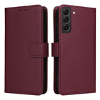 For Samsung Galaxy S22+ / Wine Red