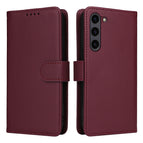 For Samsung Galaxy S23+ / Wine Red