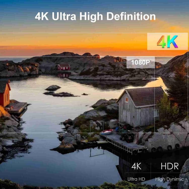 TX98 Pro 4K Ultra HD Android 14.0 Smart TV Box with Remote Control, Allwinner H618 Quad-Core, 2GB+16GB, 4GB+32GB, 4GB+64GB