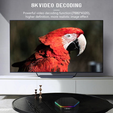 T95Z Plus 8K WiFi6 Android 12.0 Smart TV Box with Remote Control, Allwinner H618 Quad-Core, 2GB+16GB, 4GB+32GB, 4GB+64GB, 4GB+128GB