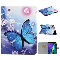 Colored Drawing Pattern Horizontal Flip PU Leather Case with Holder & Card Slot & Sleep / Wake-up Function, For iPad Pro 10.2 2021 / 2020 / 2019 / 10.5 (2019), For iPad Pro 11 inch (2020), For iPad 9.7 (2017/2018) & Air 2 & Air