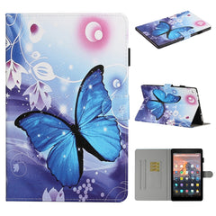 Colored Drawing Pattern Horizontal Flip PU Leather Case with Holder & Card Slot & Sleep / Wake-up Function, For iPad Pro 10.2 2021 / 2020 / 2019 / 10.5 (2019), For iPad Pro 11 inch (2020), For iPad 9.7 (2017/2018) & Air 2 & Air