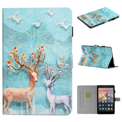 Colored Drawing Pattern Horizontal Flip PU Leather Case with Holder & Card Slot & Sleep / Wake-up Function, For iPad Pro 10.2 2021 / 2020 / 2019 / 10.5 (2019), For iPad Pro 11 inch (2020), For iPad 9.7 (2017/2018) & Air 2 & Air