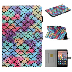 Colored Drawing Pattern Horizontal Flip PU Leather Case with Holder & Card Slot & Sleep / Wake-up Function, For iPad Pro 10.2 2021 / 2020 / 2019 / 10.5 (2019), For iPad Pro 11 inch (2020), For iPad 9.7 (2017/2018) & Air 2 & Air