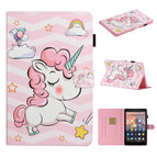 For Amazon Kindle Fire HD 8 (2016/2017/2018) / Pink Unicorn