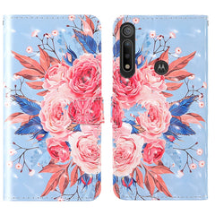 3D Painting Colored Drawing Pattern Horizontal Flip TPU + PU Leather Case with Holder & Card Slots & Wallet & Lanyard, For Motorola Moto G8 Play, For Motorola Moto G8 Plus, For Nokia 1.3, For Nokia 2.3